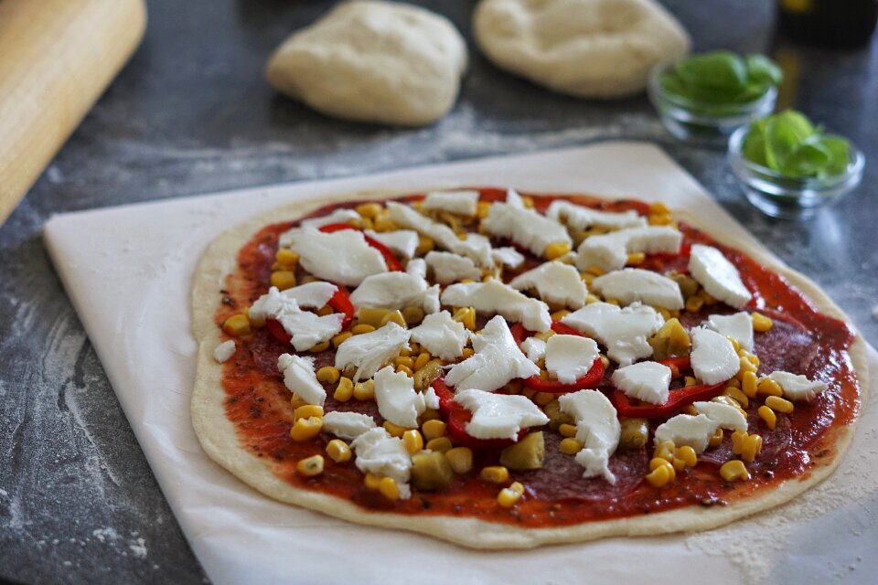 Kitchen pizza italy