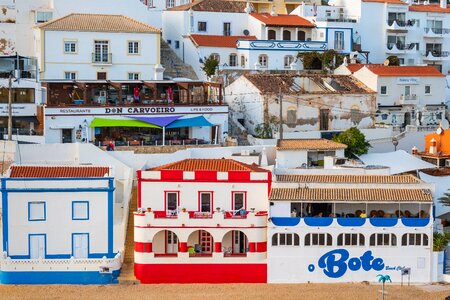 Sea algarve landscape