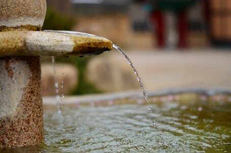 Gutter water drop