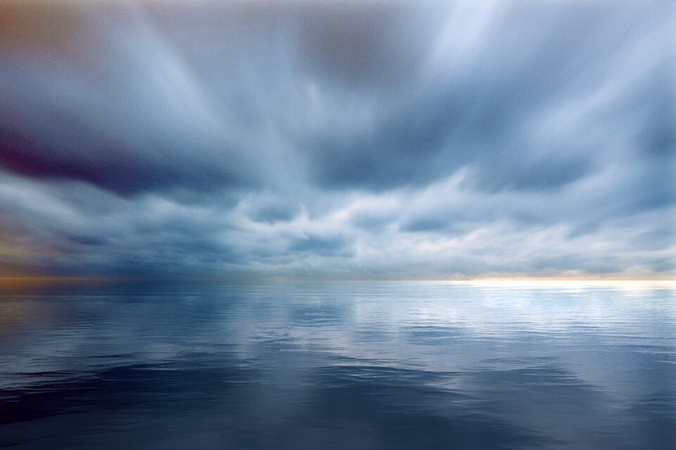 Clouds landscape nature