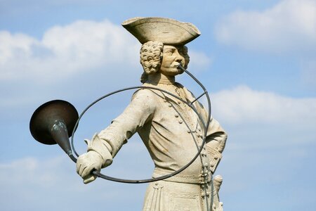 Figure monument saxony
