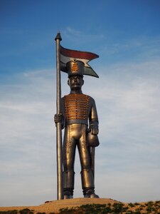 Statue mishka knight hussar