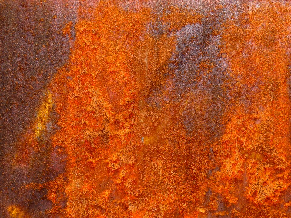 Metal rusted structure