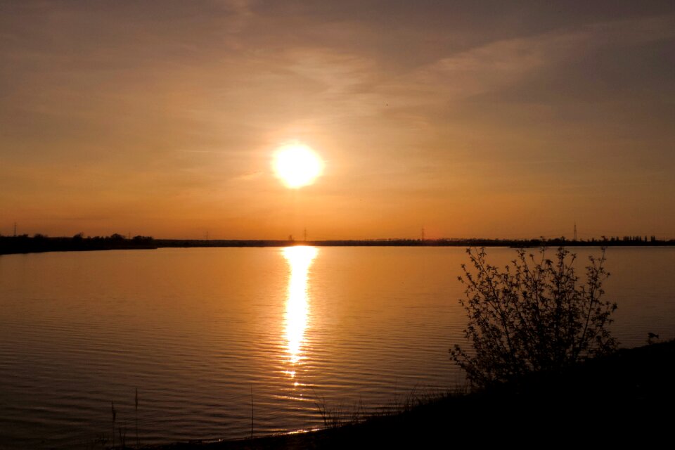Sun waters reflection
