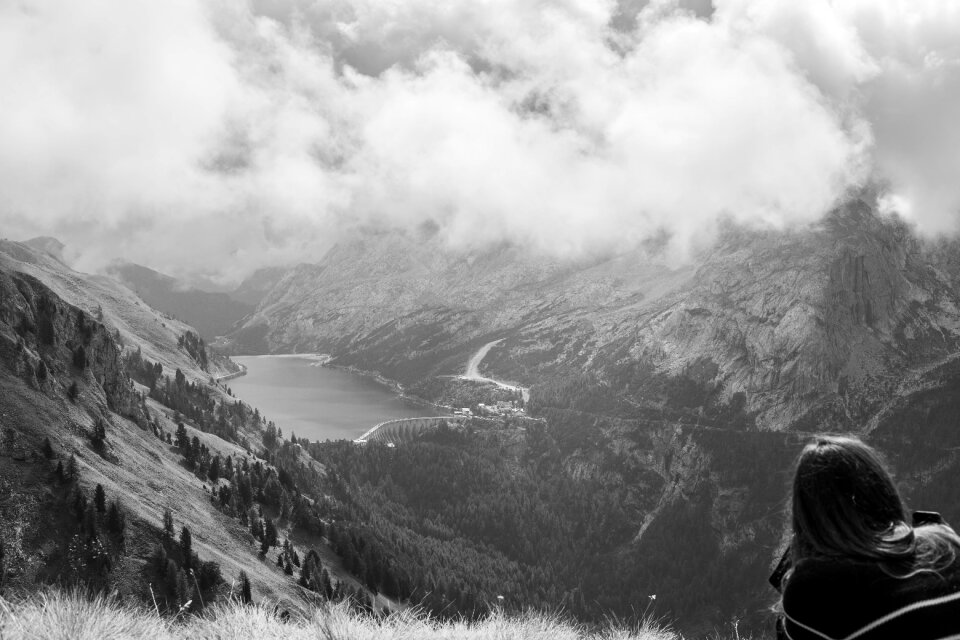 Italy landscape panorama