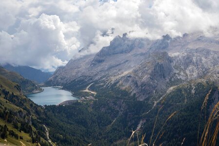 Italy landscape panorama