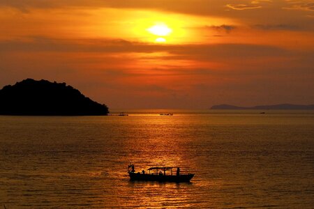 Boat ocean summer