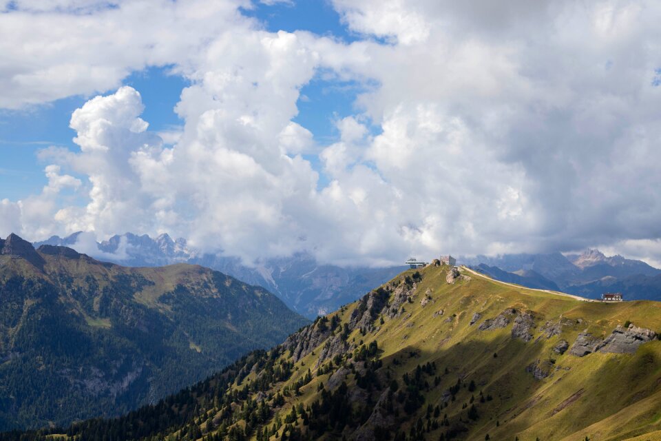 Italy landscape panorama photo