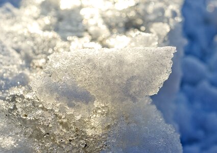 Nature snow background