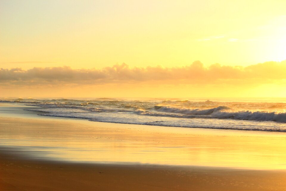 Landscape sea horizon
