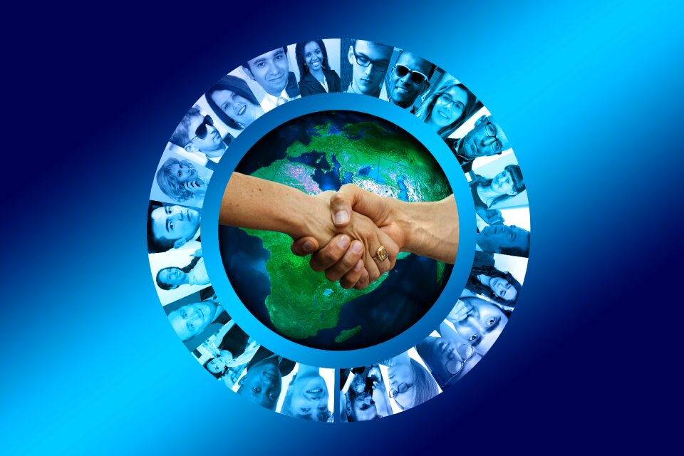 Cooperation teamwork friendship