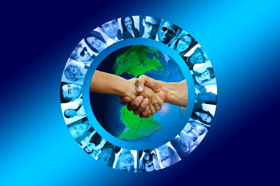 Cooperation teamwork friendship