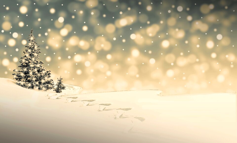 Christmas time cold christmas motif