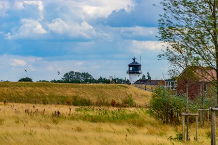 North sea coast cuxhaven dike