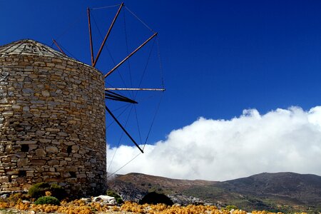 Windmill hellas mountains