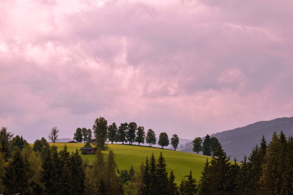 Sky clouds austria photo