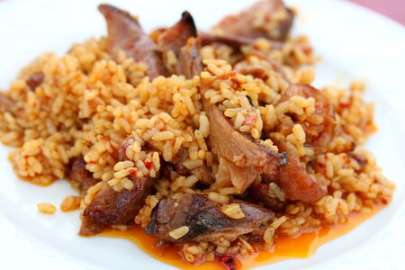 Rice spanish food food