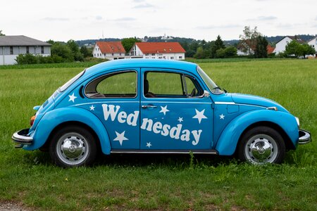 Oldtimer vw beetle auto