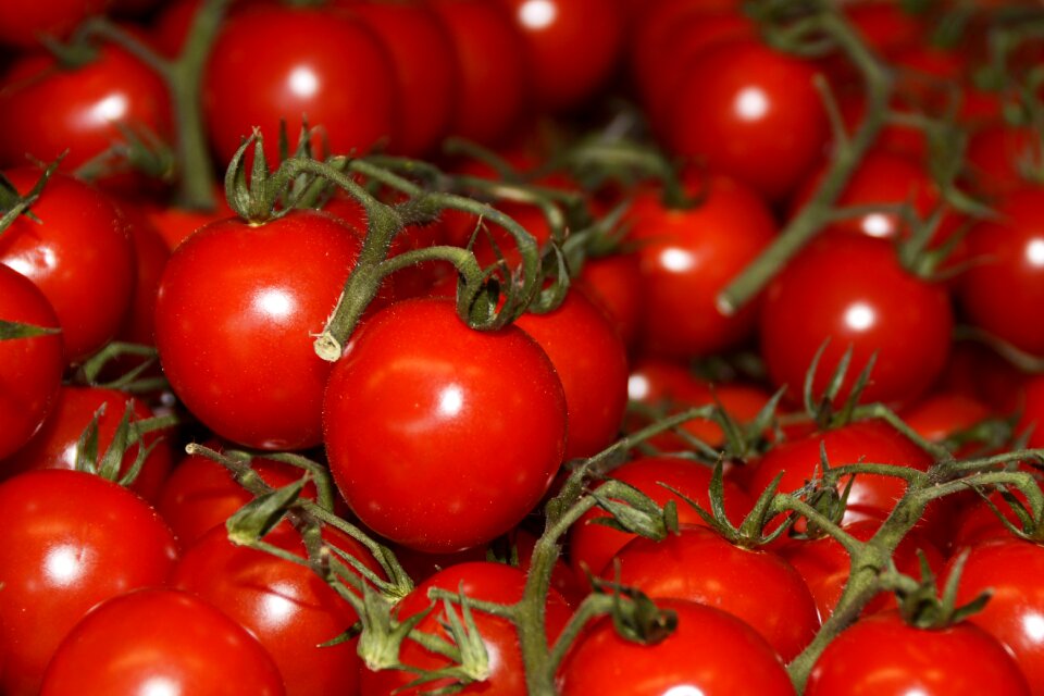 Healthy red fresh