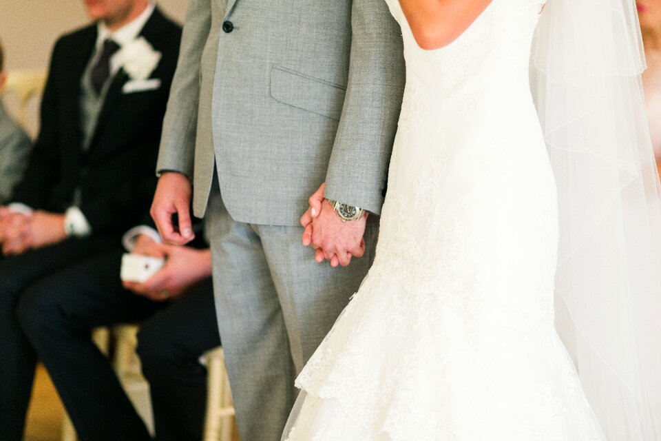 Wedding ceremony white marriage