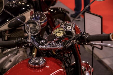 Machine two wheeled vehicle classic
