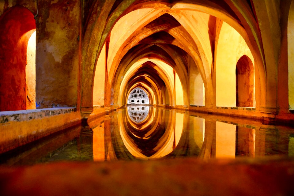Relax secret place reflexion