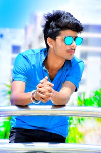 Beautiful outdoors person