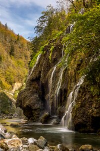 Kuzualan falls long exposure giresun