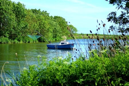 Water landscape fishing