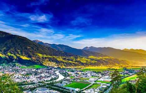 Alpine nature landscape photo