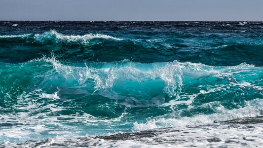 Ocean sea spray photo