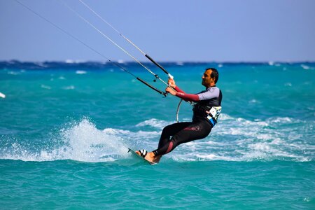 Sport extreme wind photo