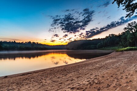 Water ground sand