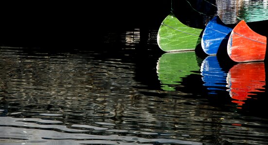 Spring water reflection