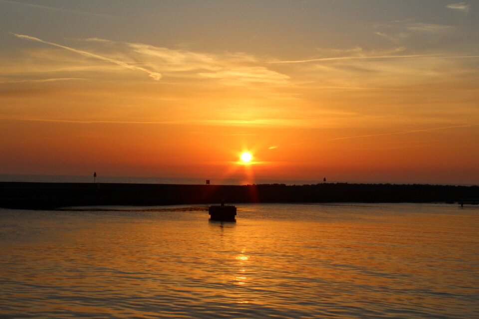 The baltic sea sunset Free photos