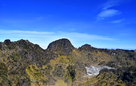 Mountains nature summer