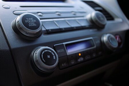 Volume buttons car photo