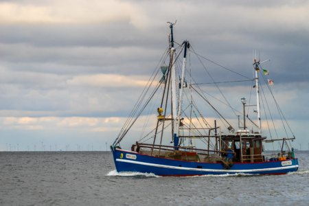 Crab fisherman landscape sky