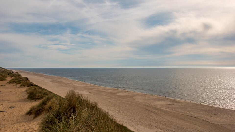 Island north sea blue photo