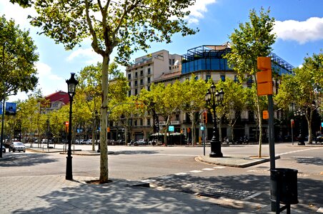 Junction traffic lights europe photo