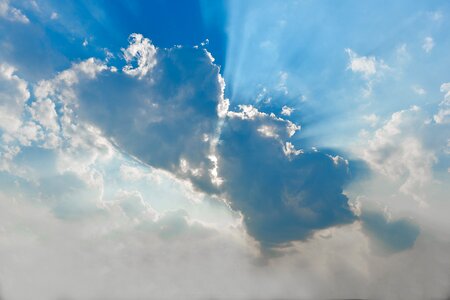 Weather summer clouds