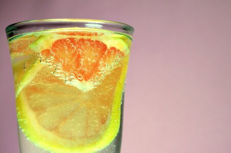 Healthy fruit glass