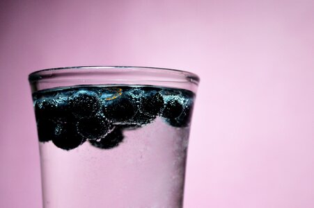 Healthy fruit glass