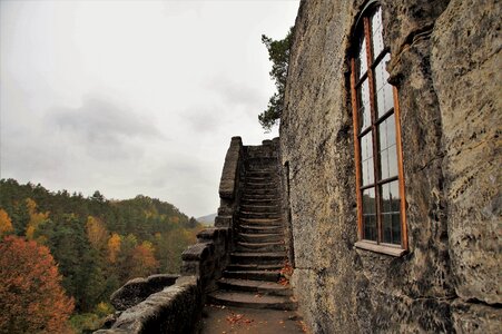 Rock castle monk