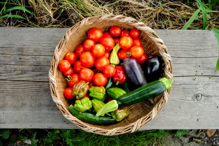Natural fresh organic