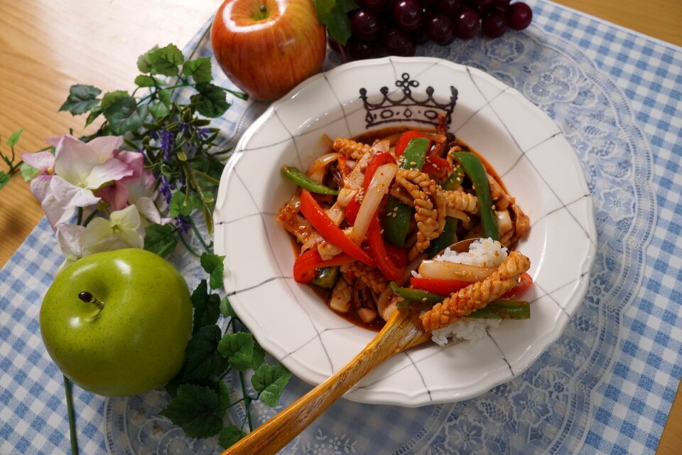Recipe korea food fried squid