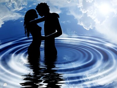 Romance relationship couple