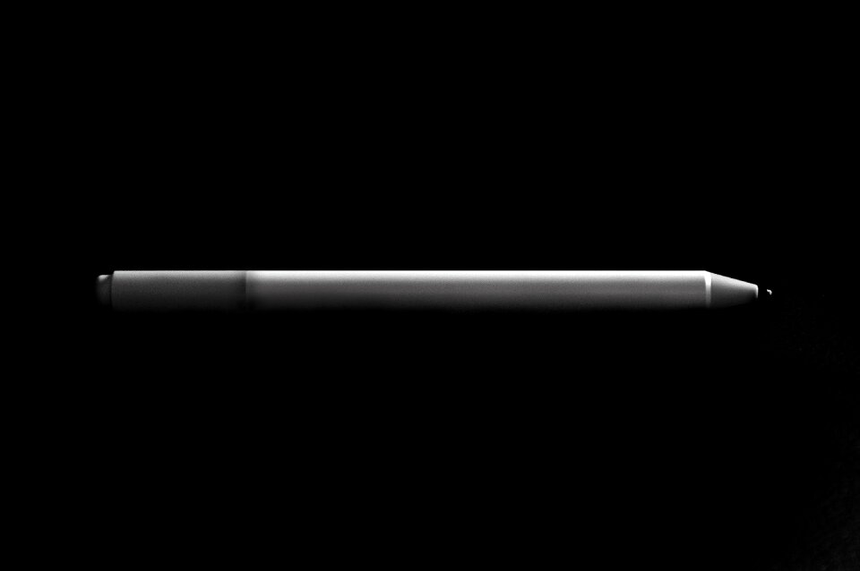 Technology write black background