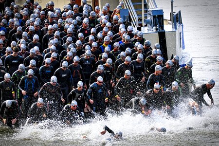 Competition wetsuits water