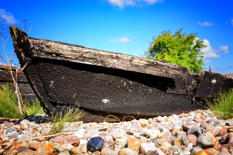 Rustic north sea sky